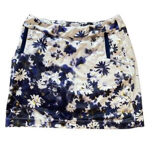 EP Pro Skort-S white , violet black.  Polyester spandex